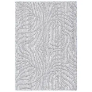 Maldives Safari Indoor / Outdoor Rug, 230x160cm, Grey by Phrear Rugs, a Outdoor Rugs for sale on Style Sourcebook