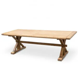 Ex Display - Winston Reclaimed 3m Elm Wood Dining Table - Rustic Natural by Interior Secrets - AfterPay Available by Interior Secrets, a Dining Tables for sale on Style Sourcebook