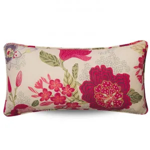 Ravello Salerno Linen Lumbar Cushion Cover (Insert Not Incl.), Beige by Canvas Sasson, a Cushions, Decorative Pillows for sale on Style Sourcebook