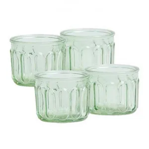 Lune Clyde Glass Votive, Set of 4 by Canvas Sasson, a Home Fragrances for sale on Style Sourcebook