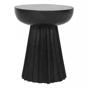 Remi Side Table in Mangowood Black by OzDesignFurniture, a Bedside Tables for sale on Style Sourcebook