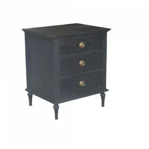 Heidi' Medium Bedside Black by Style My Home, a Bedside Tables for sale on Style Sourcebook