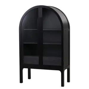 Vinter Glass Cabinet - Full Black by Interior Secrets - AfterPay Available by Interior Secrets, a Cabinets, Chests for sale on Style Sourcebook