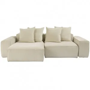 Riley Muse Flax Modular Sofa - 2 Seater Chaise by James Lane, a Sofas for sale on Style Sourcebook