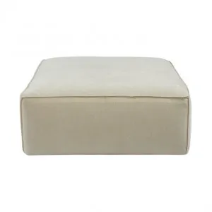 Riley Muse Flax Modular Small Ottoman by James Lane, a Ottomans for sale on Style Sourcebook