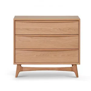 Oksby American White Oak Timber 3 Drawer Chest, Natural by Conception Living, a Dressers & Chests of Drawers for sale on Style Sourcebook