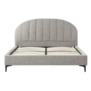 Sempione Boucle Fabric Platform Bed, Queen, Sand by Conception Living, a Beds & Bed Frames for sale on Style Sourcebook