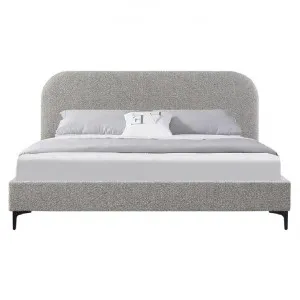 Notmark Boucle Fabric Platform Bed, King, Sand by Conception Living, a Beds & Bed Frames for sale on Style Sourcebook