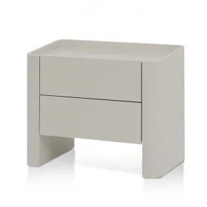 Latonya Bedside Table - Light Grey by Interior Secrets - AfterPay Available by Calibre Furniture, a Bedside Tables for sale on Style Sourcebook