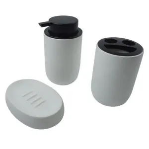Canningvale Bathroom Accessory 3 Piece Set - White by Canningvale, a Sheets for sale on Style Sourcebook