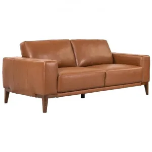 Bodega Leather Sofa, 3 Seater, Tan by Dodicci, a Sofas for sale on Style Sourcebook