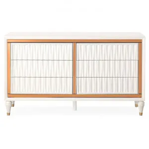 Badia Wooden 6 Drawer Dresser by Dodicci, a Dressers & Chests of Drawers for sale on Style Sourcebook