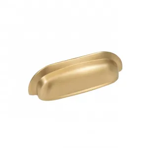 Momo New Hampton Cup Pull - Matt Brass by Momo Handles, a Cabinet Hardware for sale on Style Sourcebook