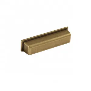Momo Otto Cup Pull - Antique Brass by Momo Handles, a Cabinet Hardware for sale on Style Sourcebook