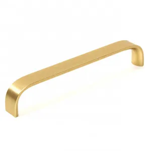 Momo Sense Mini D Handle - Brushed Dark Brass by Momo Handles, a Cabinet Hardware for sale on Style Sourcebook