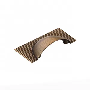 Momo Barrington Cup Pull - Bronze by Momo Handles, a Cabinet Hardware for sale on Style Sourcebook