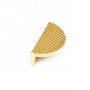 Momo Barrington Eclipse Ribbed - Matt Brass by Momo Handles, a Cabinet Hardware for sale on Style Sourcebook