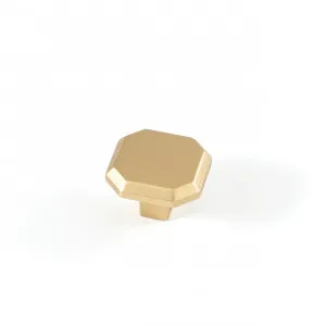 Momo Jago Knob - Satin Brass by Momo Handles, a Cabinet Hardware for sale on Style Sourcebook