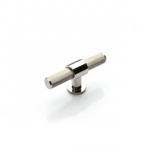 Momo Belgravia Solid Brass T Knob - Polished Nickel by Momo Handles, a Cabinet Hardware for sale on Style Sourcebook