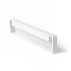 Momo Fold Flush Pull Handle - Matt White by Momo Handles, a Cabinet Hardware for sale on Style Sourcebook