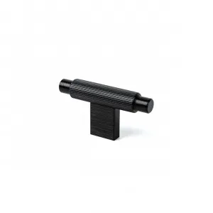 Momo Arpa T Knob - Brushed Black by Momo Handles, a Cabinet Hardware for sale on Style Sourcebook