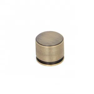 Momo Sussex Solid Brass Knob 35mm In Dark Brushed Brass by Momo Handles, a Cabinet Hardware for sale on Style Sourcebook
