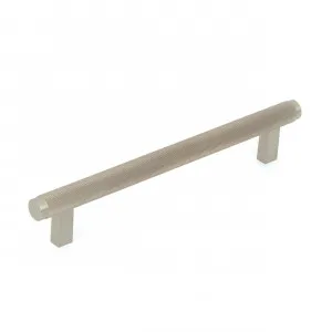 Momo Bellevue Solid Brass Knurled Bar Pull In Dull Brushed Nickel by Momo Handles, a Cabinet Hardware for sale on Style Sourcebook