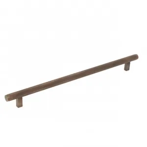Momo Bellevue Solid Brass Knurled Appliance Pull 416mm In Bronze by Momo Handles, a Cabinet Hardware for sale on Style Sourcebook