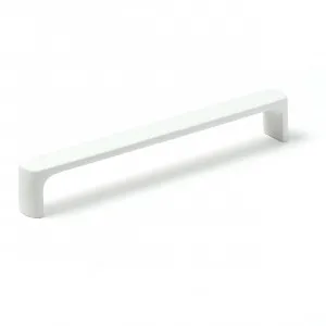 Momo Vena D Handle 160mm in Matt White by Momo Handles, a Cabinet Hardware for sale on Style Sourcebook