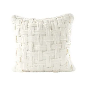 Crosier Linen Cushion  - Ivory by Eadie Lifestyle, a Cushions, Decorative Pillows for sale on Style Sourcebook