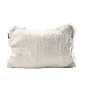 Bedouin Linen Cushion - Ivory by Eadie Lifestyle, a Cushions, Decorative Pillows for sale on Style Sourcebook