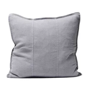 Luca® Linen Cushion - Slate by Eadie Lifestyle, a Cushions, Decorative Pillows for sale on Style Sourcebook