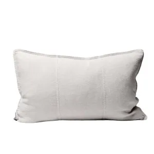 Luca® Linen Cushion - Silver Grey by Eadie Lifestyle, a Cushions, Decorative Pillows for sale on Style Sourcebook