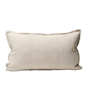Luca® Linen Cushion - Natural by Eadie Lifestyle, a Cushions, Decorative Pillows for sale on Style Sourcebook
