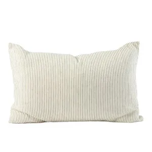 Marina Cushion - Off White w' Pistachio Stripe by Eadie Lifestyle, a Cushions, Decorative Pillows for sale on Style Sourcebook