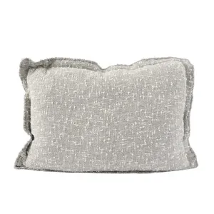 Polo Cushion - Silver/White by Eadie Lifestyle, a Cushions, Decorative Pillows for sale on Style Sourcebook