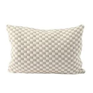 Gambit Cushion - Off White/Pistachio by Eadie Lifestyle, a Cushions, Decorative Pillows for sale on Style Sourcebook