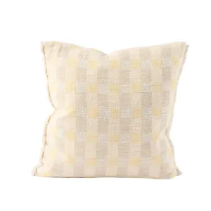 Felice Cushion - Butter/Natural/Off White  by Eadie Lifestyle, a Cushions, Decorative Pillows for sale on Style Sourcebook