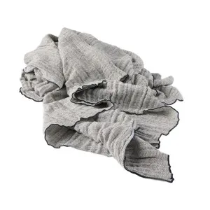 Cristal Throw - Soft Ink/Ink by Eadie Lifestyle, a Throws for sale on Style Sourcebook