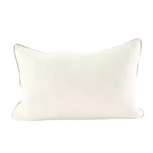 Muse Linen Cushion - Off White by Eadie Lifestyle, a Cushions, Decorative Pillows for sale on Style Sourcebook