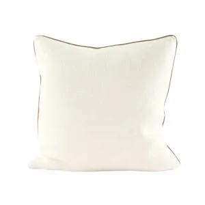 Muse Linen Cushion - White by Eadie Lifestyle, a Cushions, Decorative Pillows for sale on Style Sourcebook