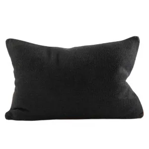 Muse Linen Cushion - Black by Eadie Lifestyle, a Cushions, Decorative Pillows for sale on Style Sourcebook