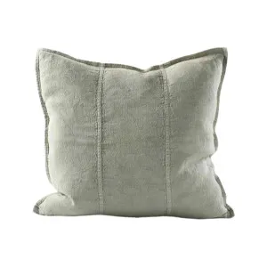 Luca® Linen Cushion - Pistachio by Eadie Lifestyle, a Cushions, Decorative Pillows for sale on Style Sourcebook
