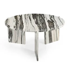 Capello White Black Viola Marble Coffee Table by James Lane, a Coffee Table for sale on Style Sourcebook