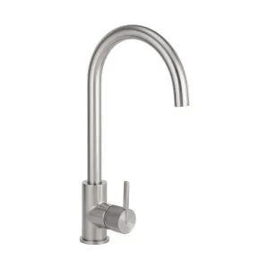 Namika Kitchen Mixer - Brushed Nickel by ABI Interiors Pty Ltd, a Kitchen Taps & Mixers for sale on Style Sourcebook