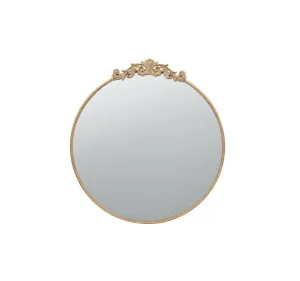 Large Baroque Gold Wall Mirror 91cm x 97cm by Luxe Mirrors, a Mirrors for sale on Style Sourcebook