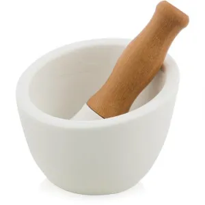 Charlotte Porcelain Mortar and Pestle Bowl Set by Casa Sano, a Utensils & Gadgets for sale on Style Sourcebook