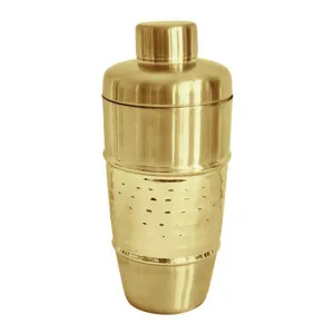 Alfie Metal Cocktail Shaker, 500ml, Gold by A.Ross Living, a Utensils & Gadgets for sale on Style Sourcebook