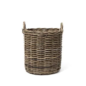 Helmsley Cane Round Storage Basket, Medium by Wicka, a Baskets & Boxes for sale on Style Sourcebook