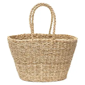Capri Seagrass Tote Basket by Wicka, a Baskets & Boxes for sale on Style Sourcebook